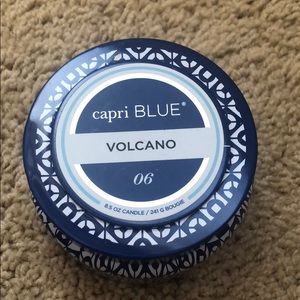 Volcano candle Capri Blue